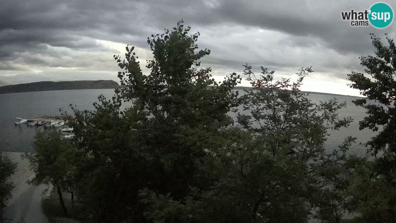 Camping Odmoree live cam Ražanac – Dalmatie