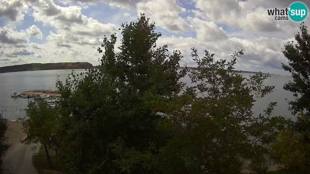 Camping Odmoree live webcam Ražanac – Dalmatien