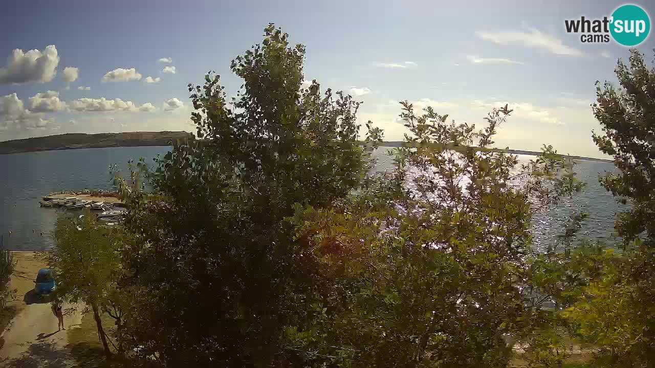 Camping Odmoree webcam Ražanac – Dalmatia