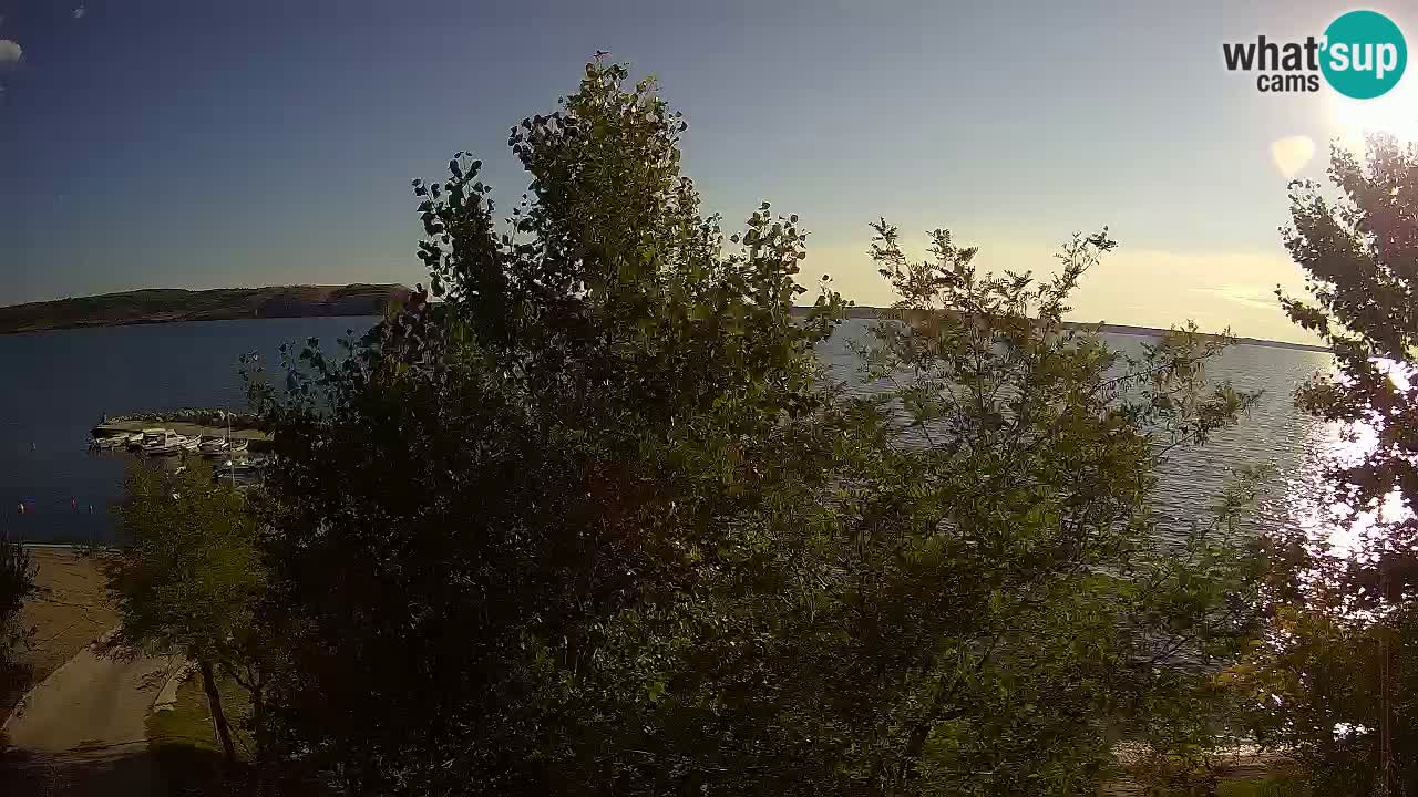 Camping Odmoree webcam Ražanac – Dalmatia
