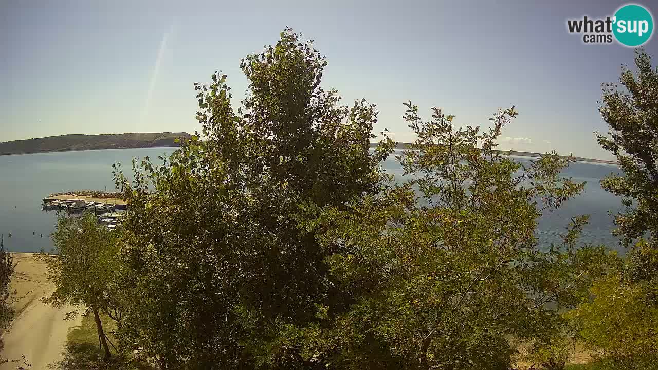 Camping Odmoree live webcam Ražanac – Dalmatien
