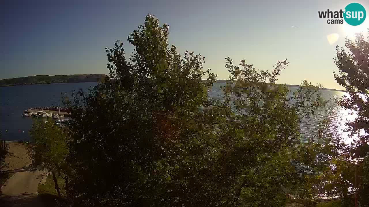 Camping Odmoree webcam Ražanac – Dalmatia