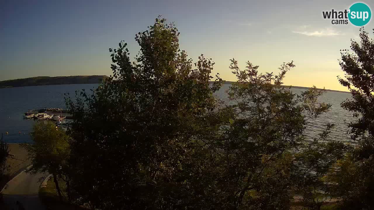 Camping Odmoree live webcam Ražanac – Dalmatien