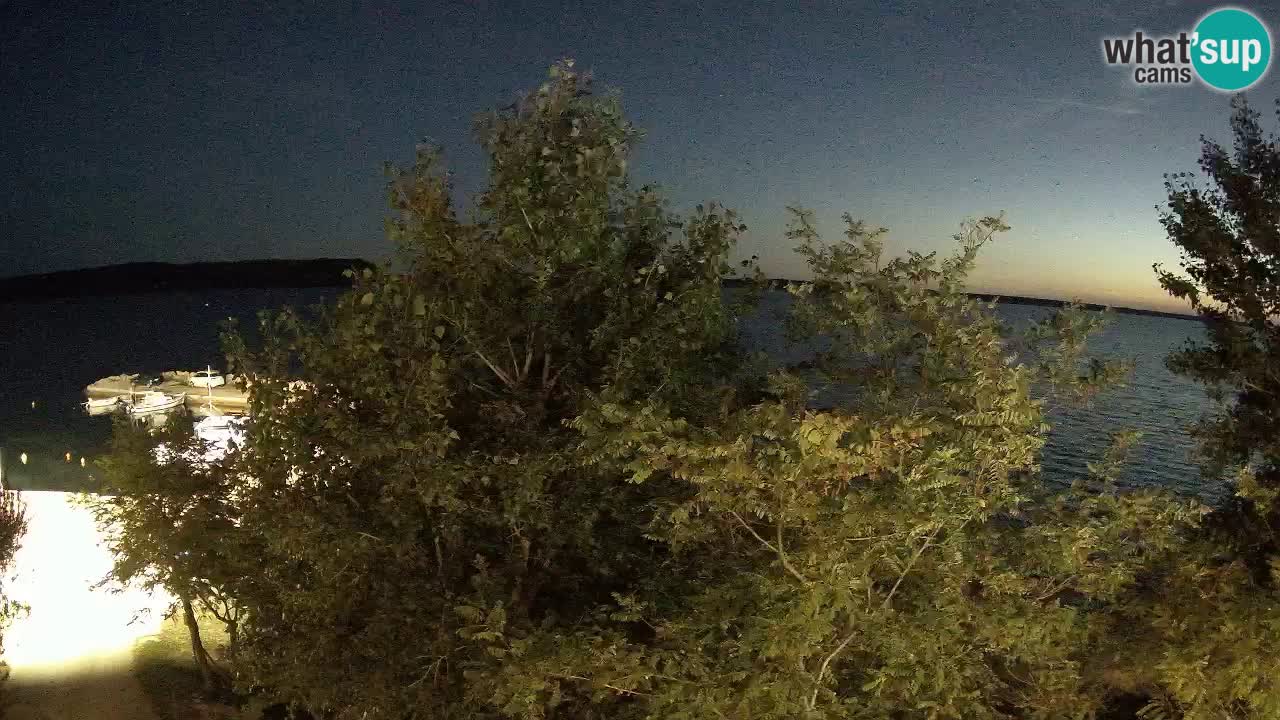 Camping Odmoree web kamera Ražanac – Dalmacija