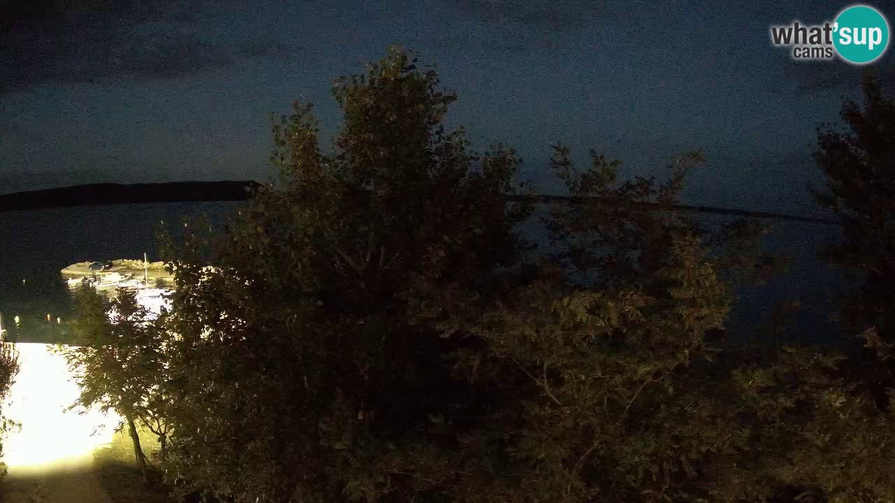 Camping Odmoree live cam Ražanac – Dalmatie