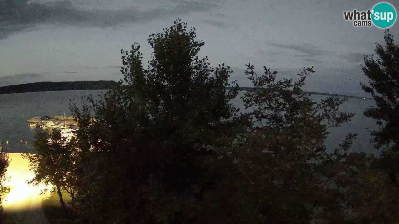 Camping Odmoree camera en vivo Ražanac – Dalmacia