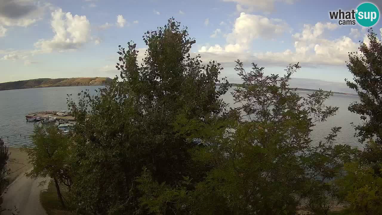 Camping Odmoree live webcam Ražanac – Dalmatien