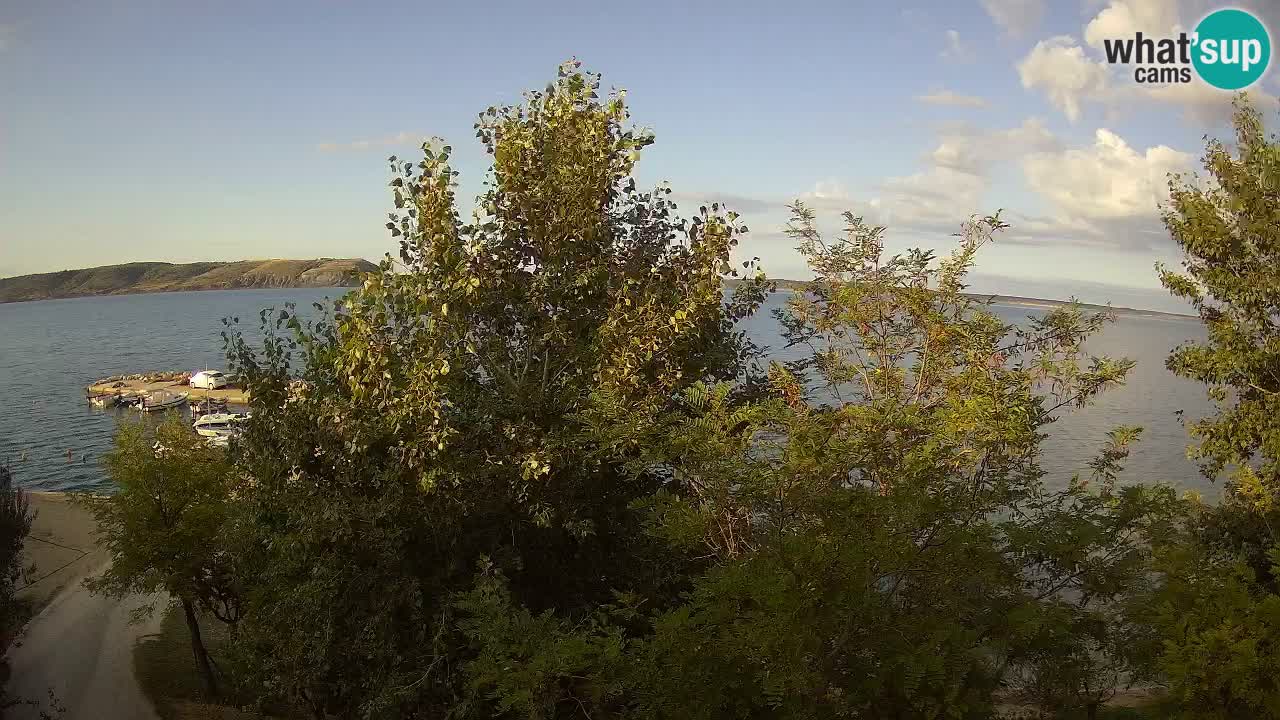 Camping Odmoree webcam Ražanac – Dalmatia