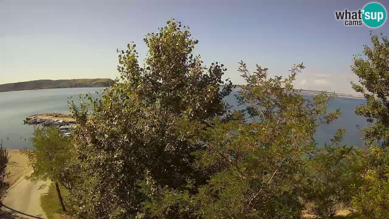 Camping Odmoree live webcam Ražanac – Dalmatien