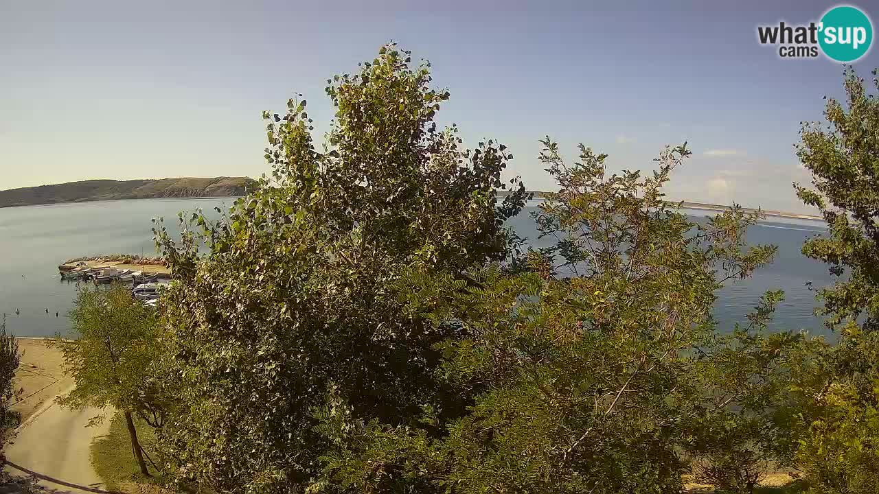 Camping Odmoree live webcam Ražanac – Dalmatien