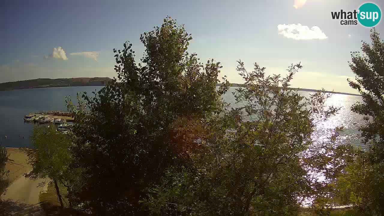 Camping Odmoree webcam Ražanac – Dalmazia