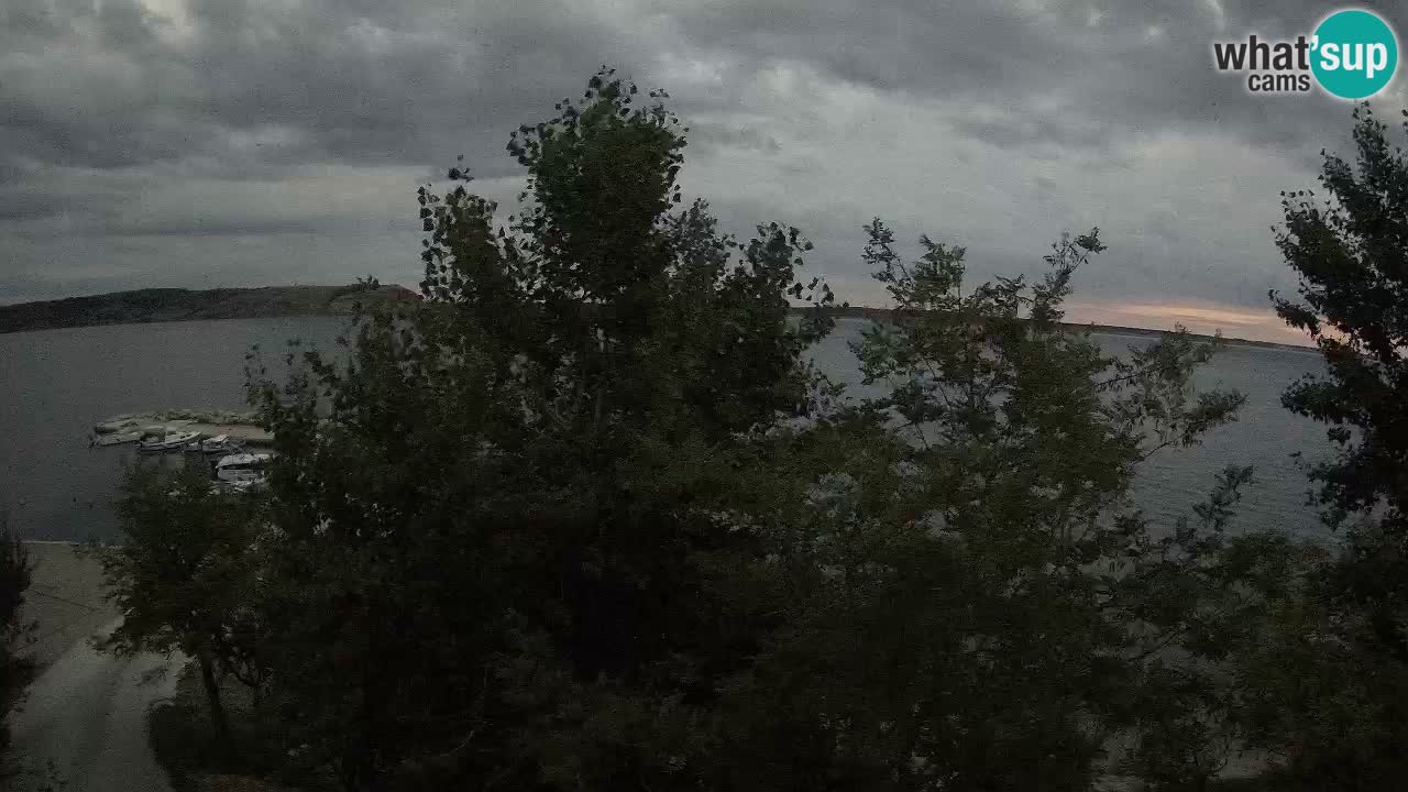 Camping Odmoree webcam Ražanac – Dalmatia