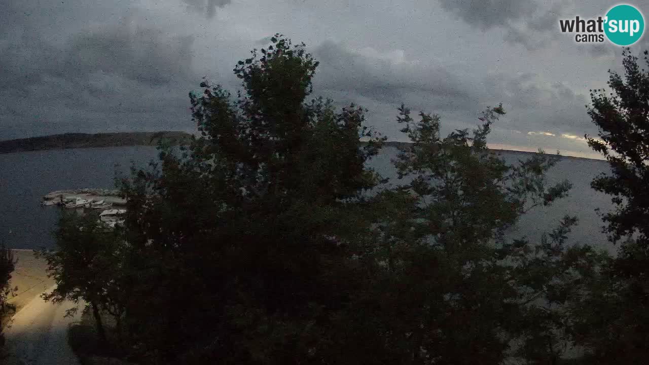 Kamp Odmoree spletna kamera Ražanac – Dalmacija