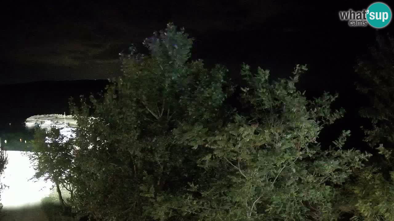 Camping Odmoree live webcam Ražanac – Dalmatien