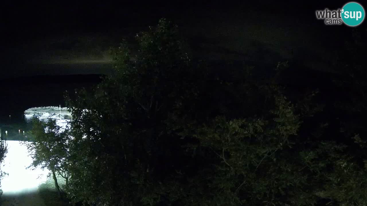 Camping Odmoree camera en vivo Ražanac – Dalmacia