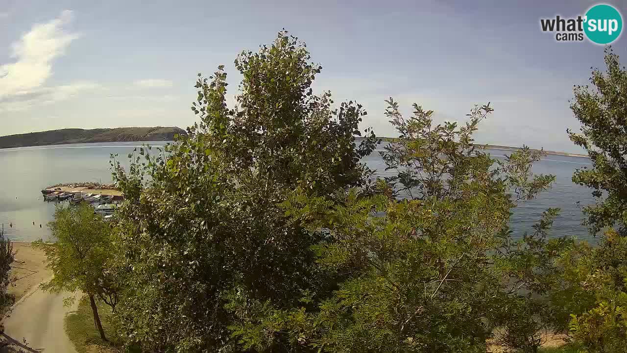 Camping Odmoree webcam Ražanac – Dalmatia