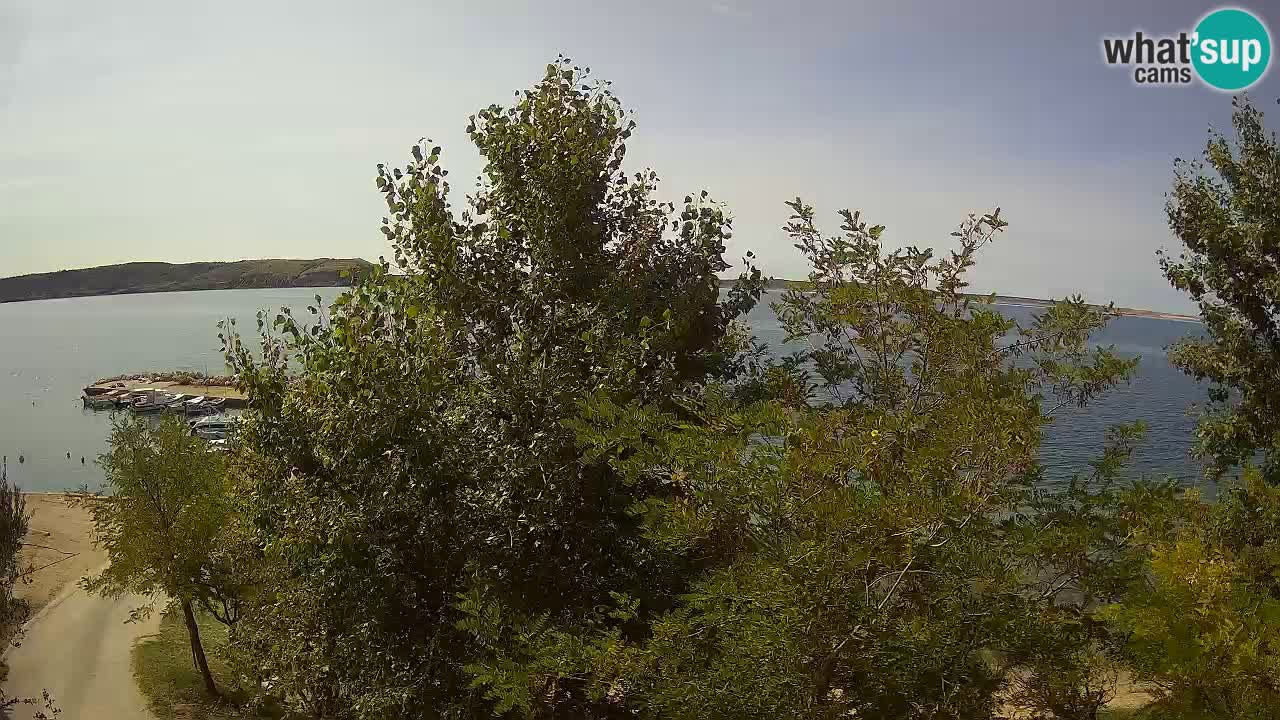 Camping Odmoree live webcam Ražanac – Dalmatien