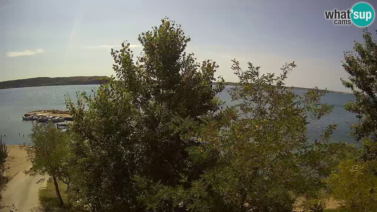 Camping Odmoree webcam Ražanac – Dalmatia