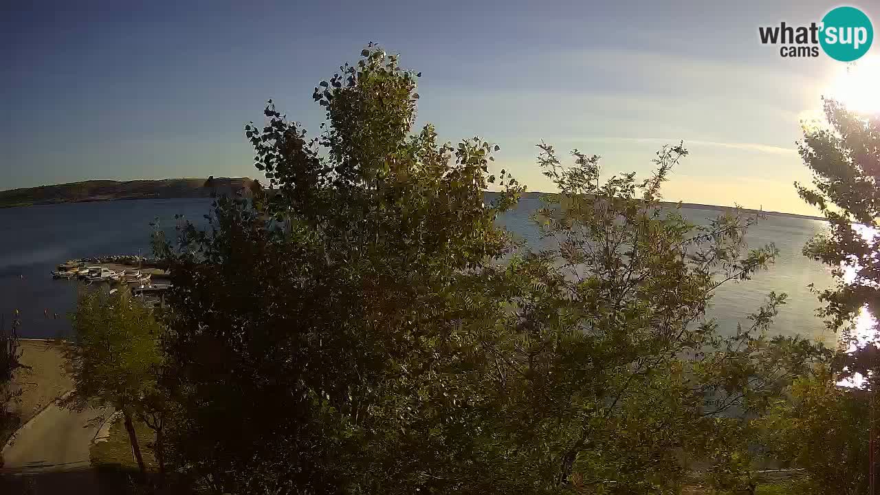 Camping Odmoree web kamera Ražanac – Dalmacija