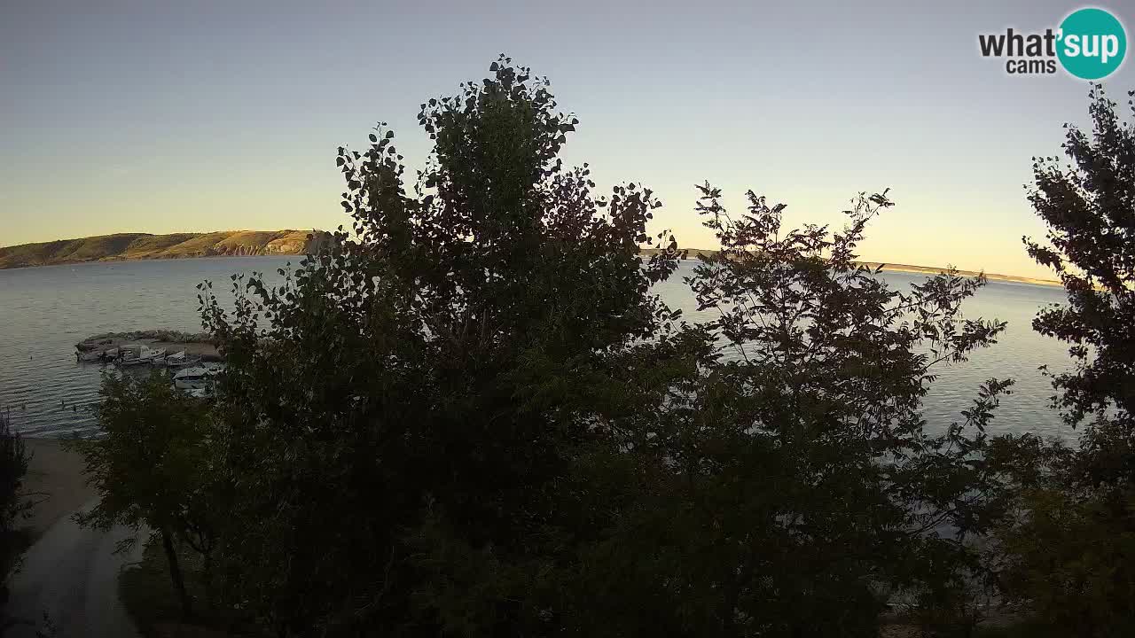 Camping Odmoree web kamera Ražanac – Dalmacija
