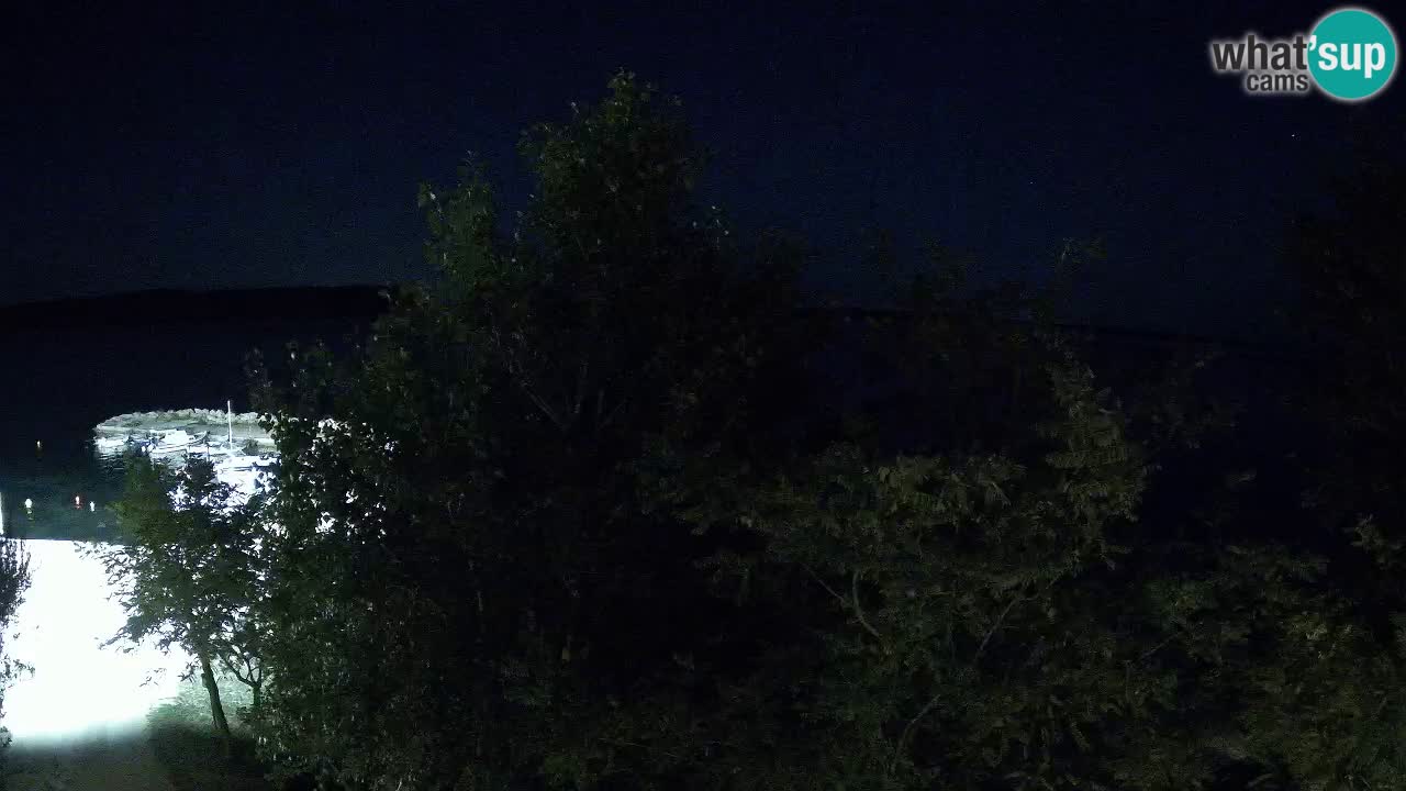 Camping Odmoree webcam Ražanac – Dalmatia