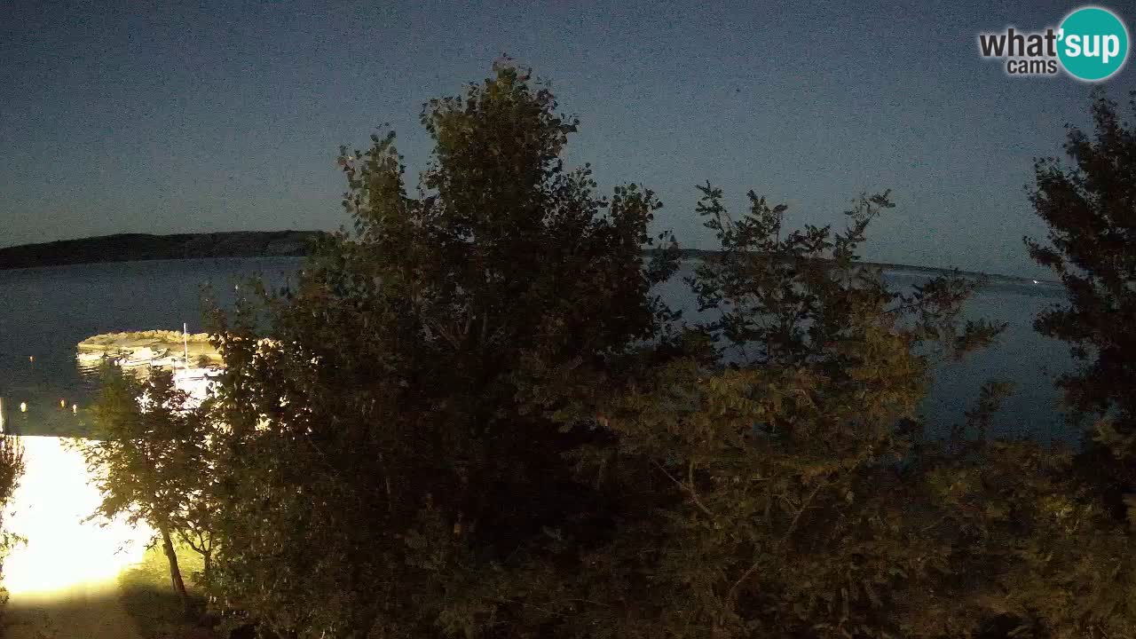 Kamp Odmoree spletna kamera Ražanac – Dalmacija