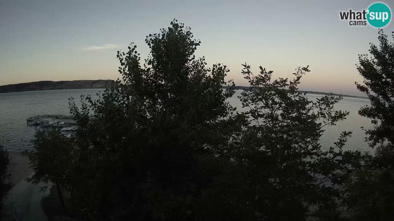 Camping Odmoree web kamera Ražanac – Dalmacija