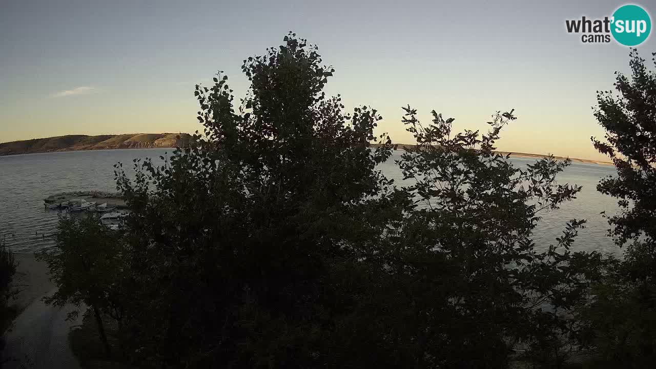 Camping Odmoree web kamera Ražanac – Dalmacija