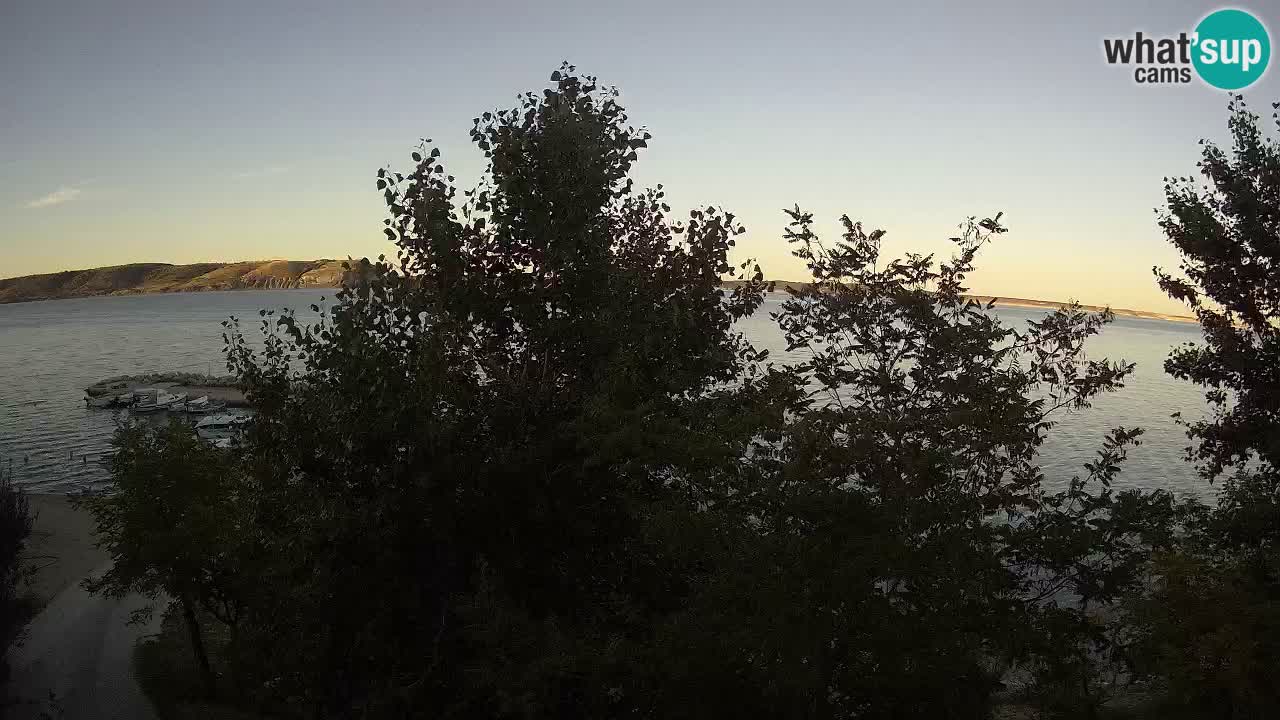 Camping Odmoree webcam Ražanac – Dalmatia