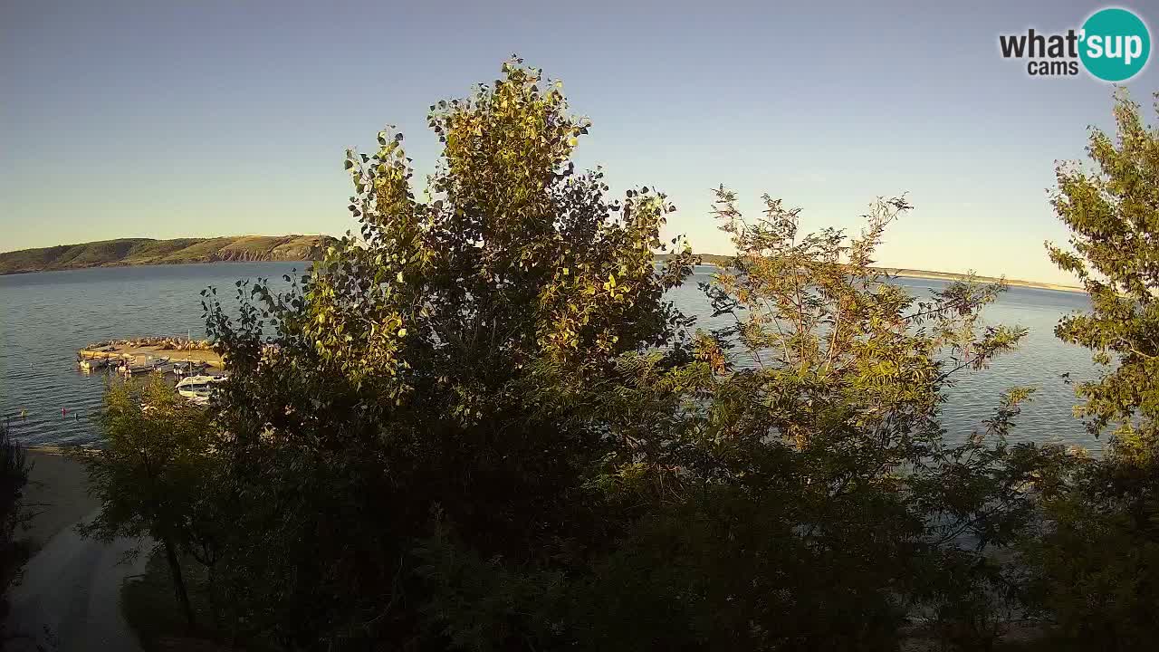 Camping Odmoree webcam Ražanac – Dalmatia