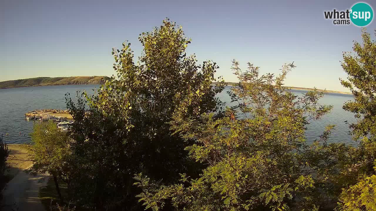 Camping Odmoree web kamera Ražanac – Dalmacija