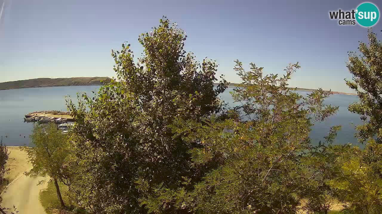 Camping Odmoree webcam Ražanac – Dalmatia
