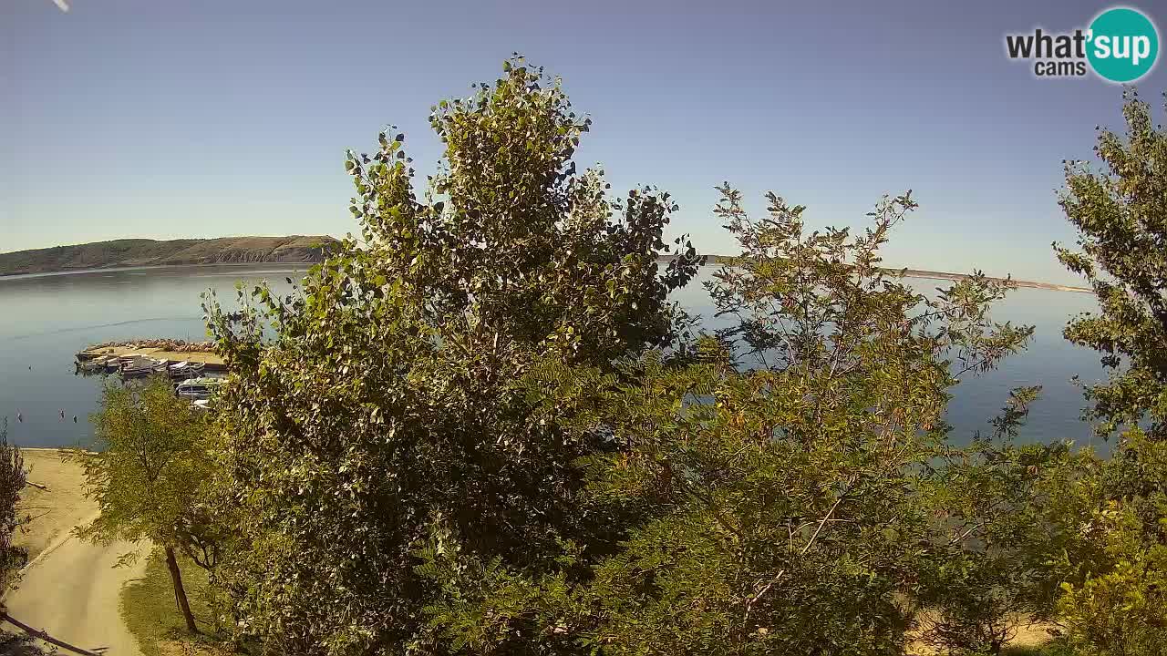Camping Odmoree live cam Ražanac – Dalmatie