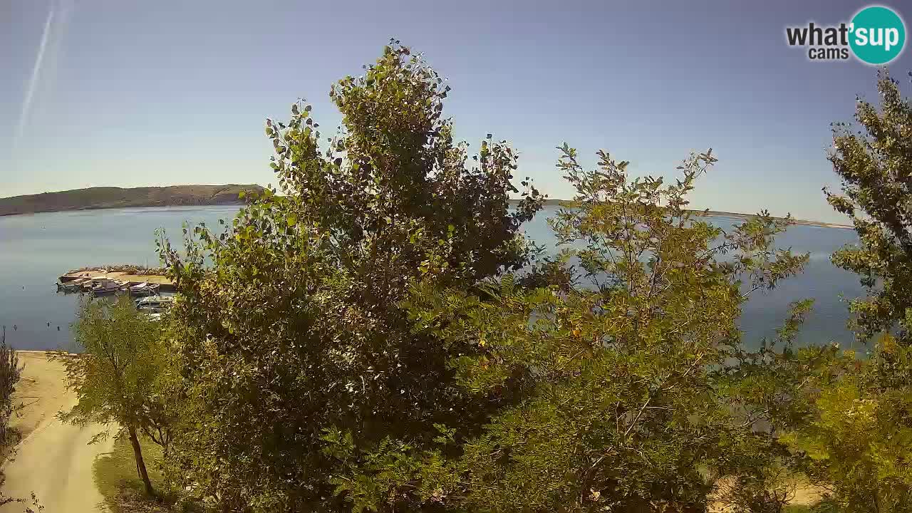 Camping Odmoree live cam Ražanac – Dalmatie