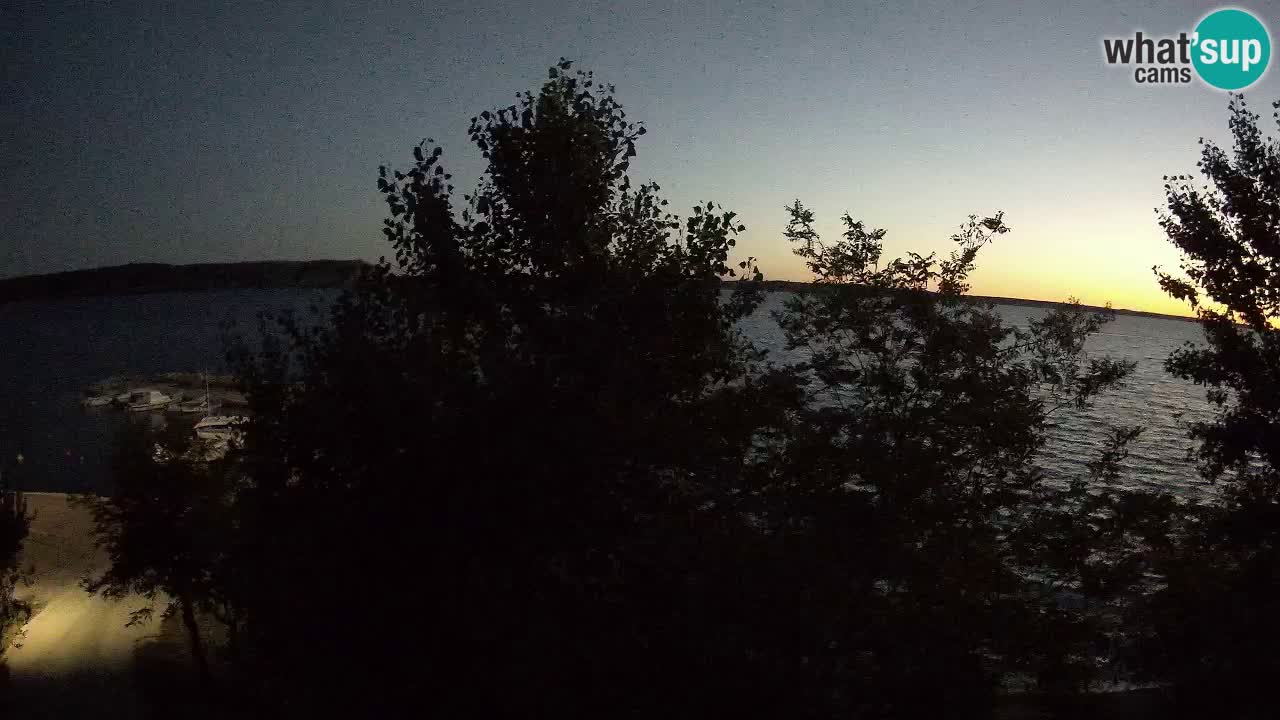 Camping Odmoree webcam Ražanac – Dalmatia