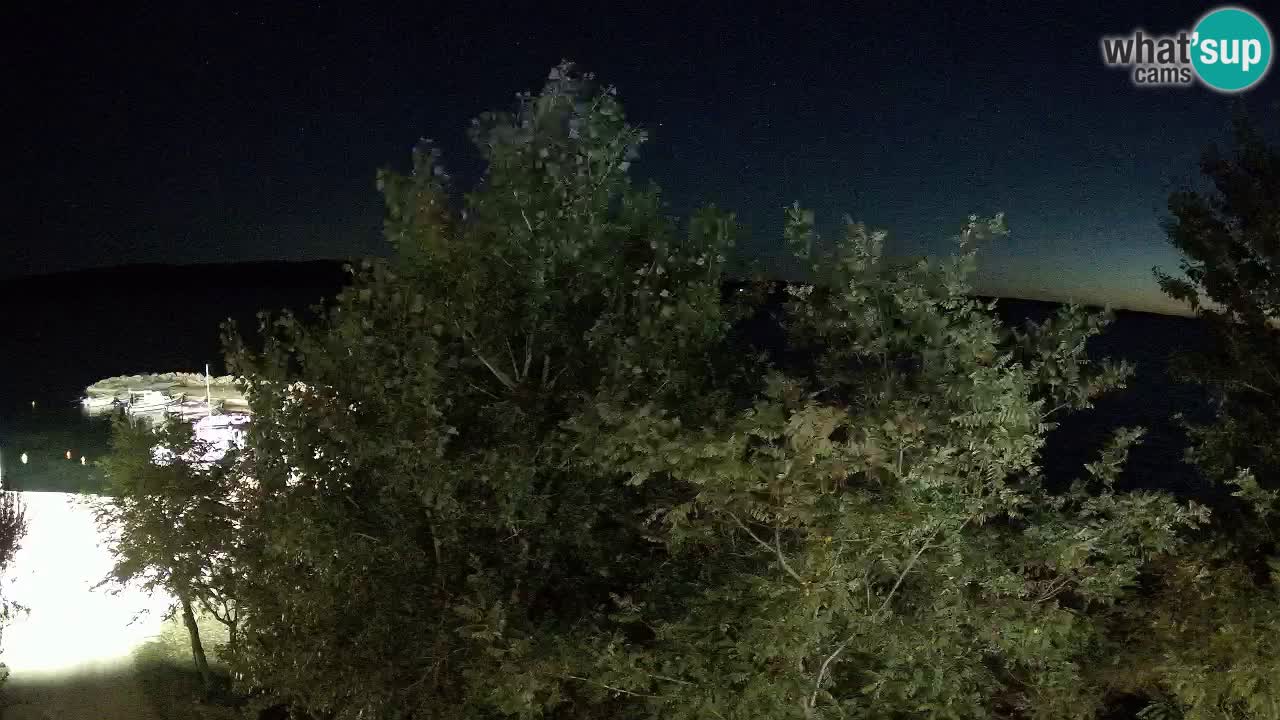 Camping Odmoree live cam Ražanac – Dalmatie
