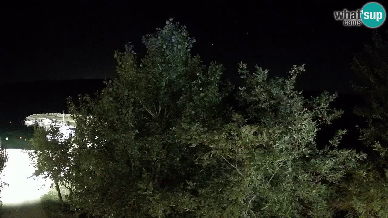 Camping Odmoree camera en vivo Ražanac – Dalmacia