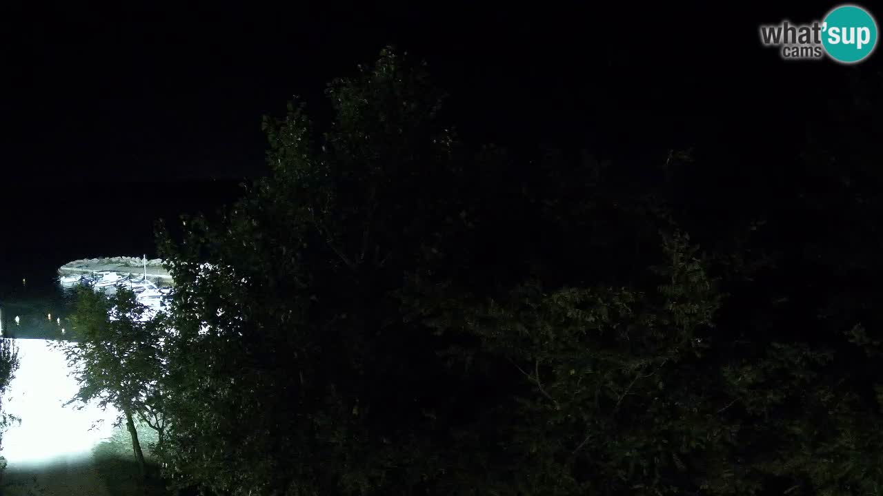 Camping Odmoree webcam Ražanac – Dalmatia