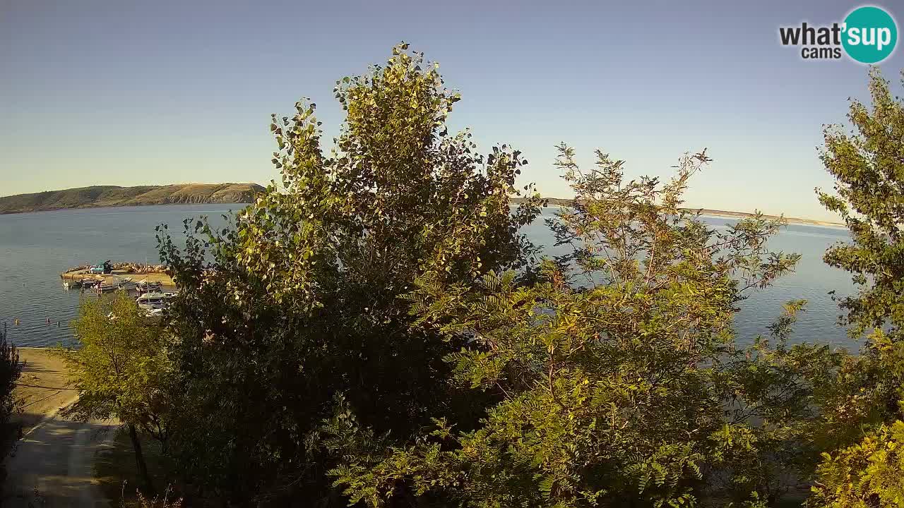 Camping Odmoree webcam Ražanac – Dalmazia