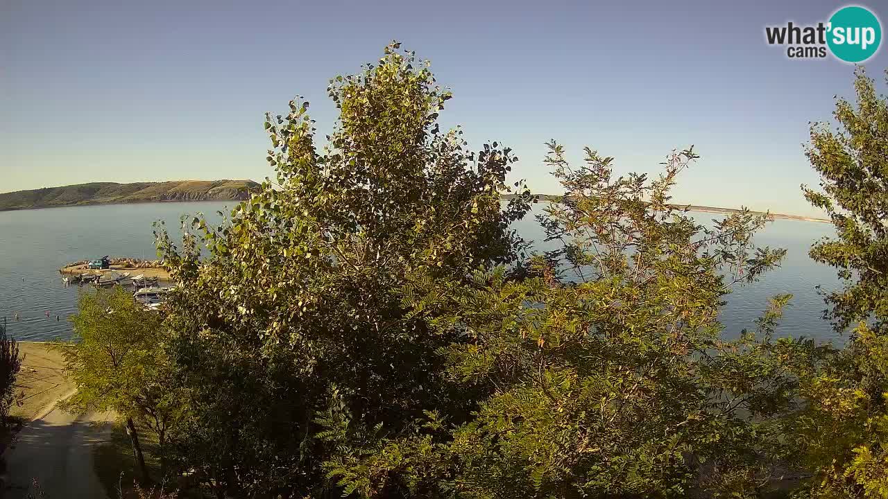 Camping Odmoree webcam Ražanac – Dalmatia