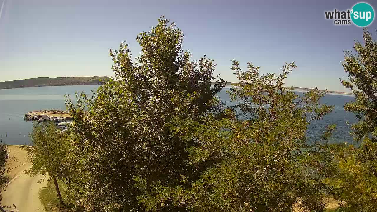 Camping Odmoree web kamera Ražanac – Dalmacija