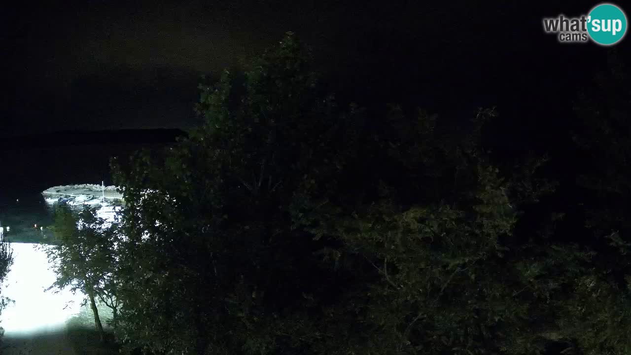 Camping Odmoree webcam Ražanac – Dalmatia