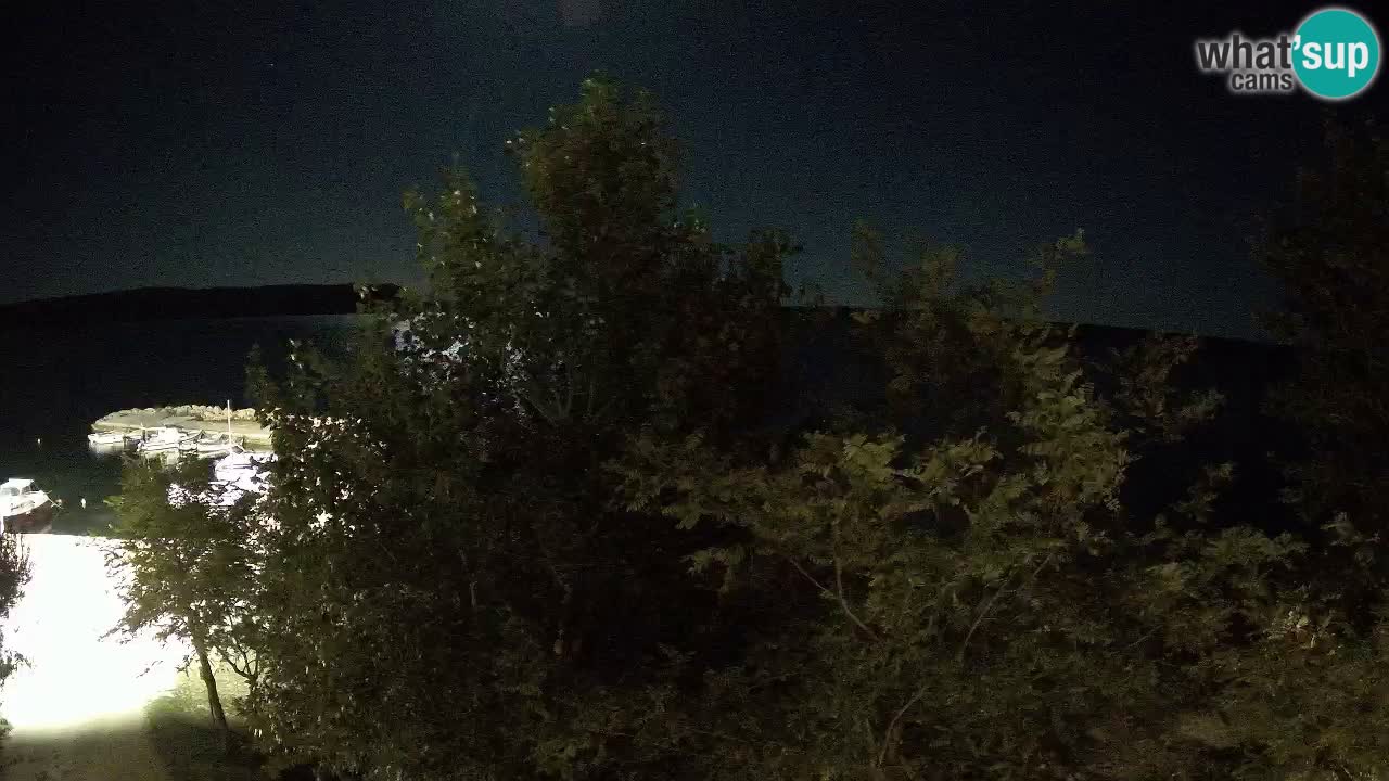 Camping Odmoree live webcam Ražanac – Dalmatien