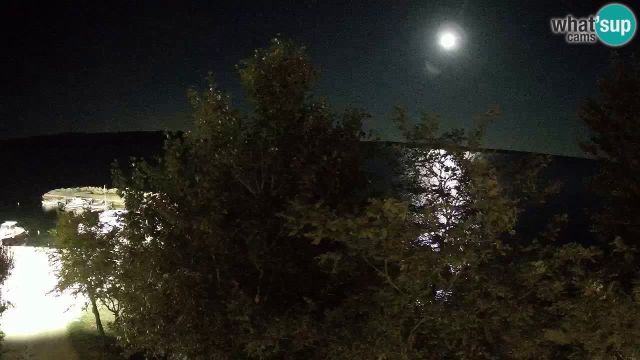 Camping Odmoree live webcam Ražanac – Dalmatien