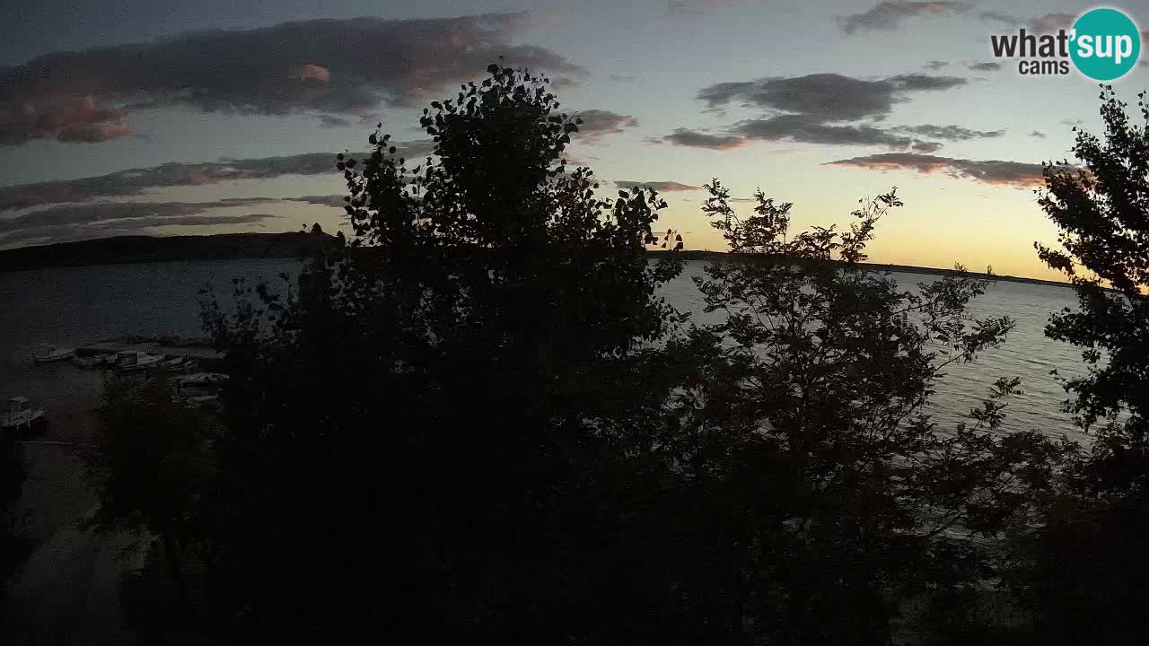 Camping Odmoree webcam Ražanac – Dalmatia