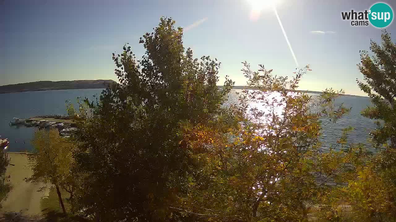 Camping Odmoree web kamera Ražanac – Dalmacija