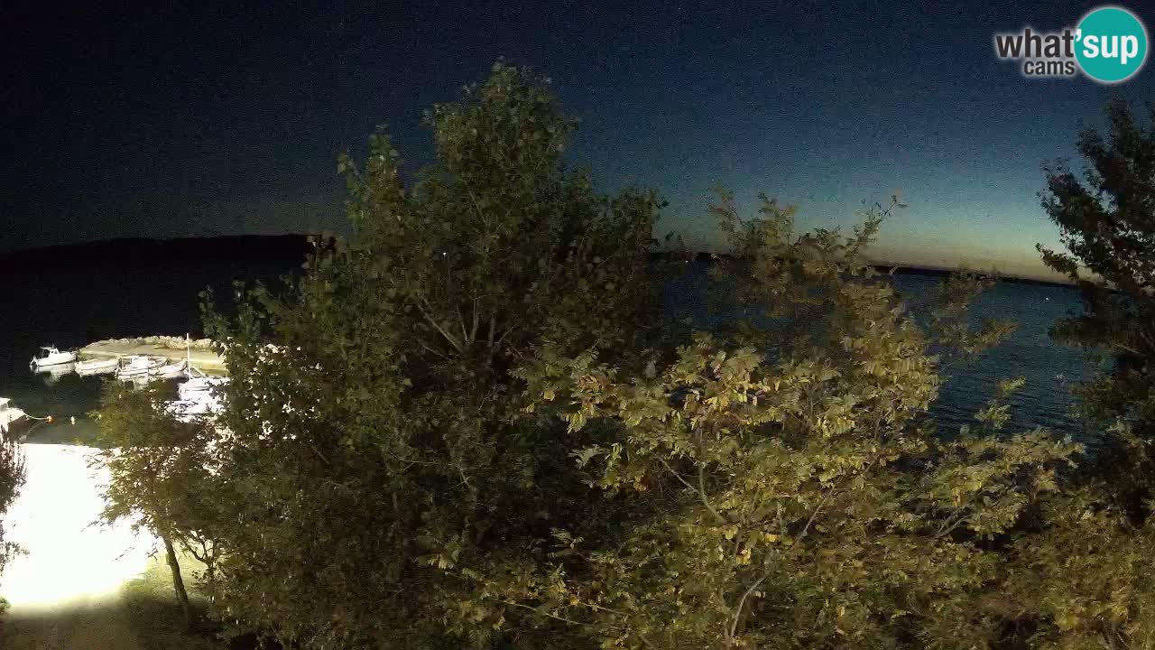 Camping Odmoree webcam Ražanac – Dalmatia