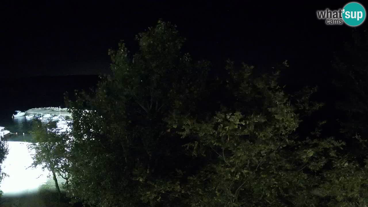 Camping Odmoree live cam Ražanac – Dalmatie