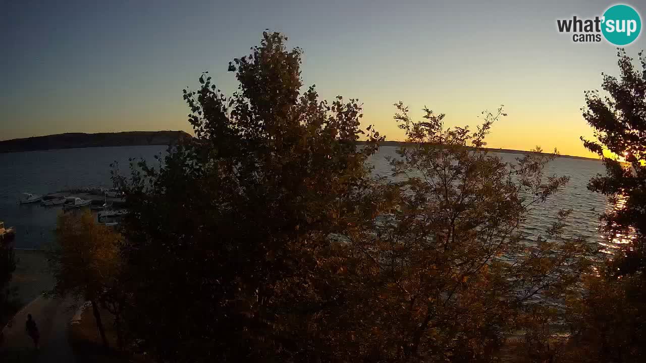 Camping Odmoree live webcam Ražanac – Dalmatien