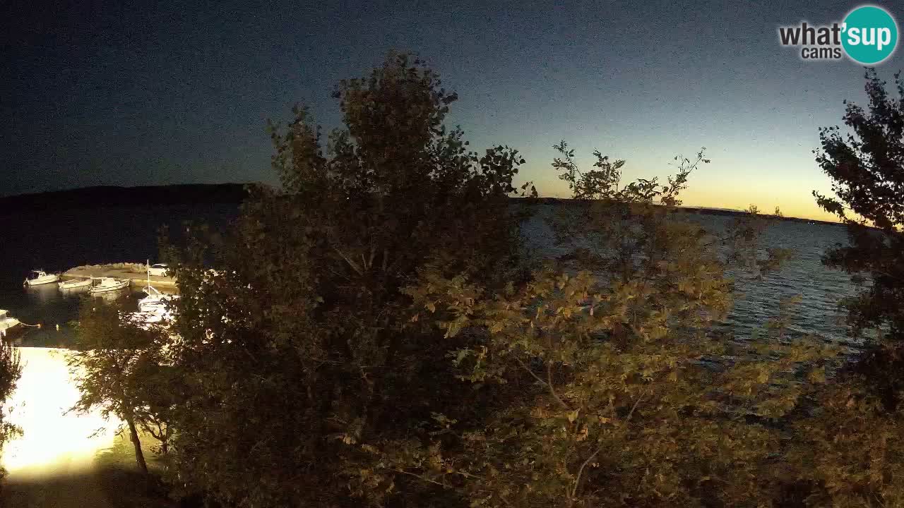 Camping Odmoree camera en vivo Ražanac – Dalmacia